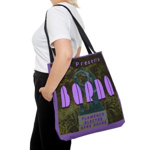 "BARNA" Purple Tote Bag