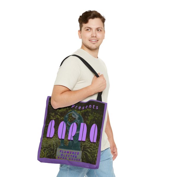"BARNA" Purple Tote Bag - Image 4