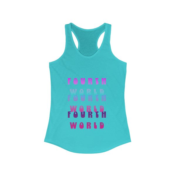 "FOURTHWORLD" DJ AMX Merch-Tank - Image 5