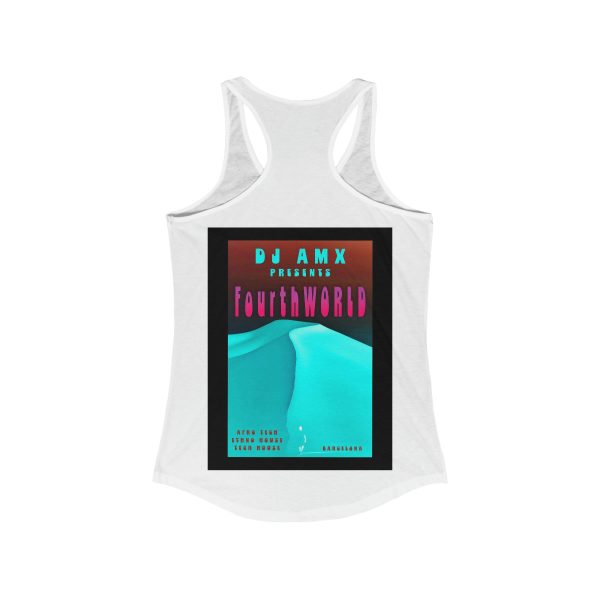 "FOURTHWORLD" DJ AMX Merch-Tank - Image 2